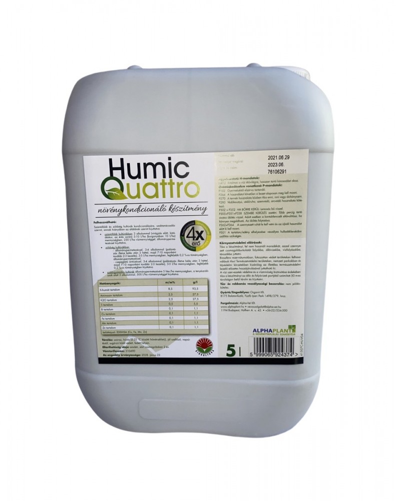 HumicQuattro 5 Liter Agrokomplex2000 Hu