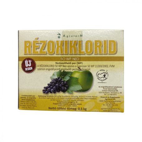 Rézoxiklorid 50 WP   500 gr    (AT)  (24db/#)