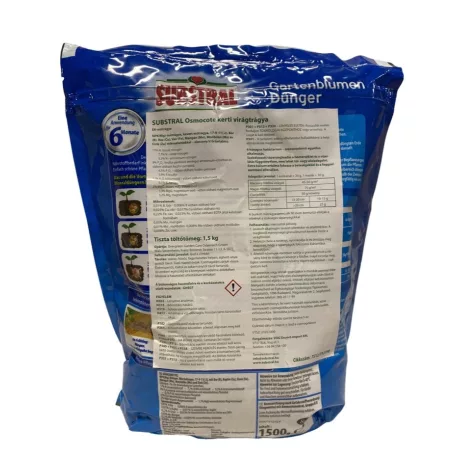 Substral osmocote hosszú hatású virágtrágya(rózsa és virágzóak)  1,5kg