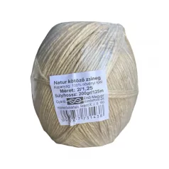 Kenderzsineg 2/1,25   200 gr   (20kg/doboz)