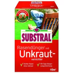 Substral 2in1 gyeptrágya  40 m2  0,8 kg