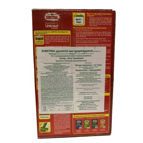 Substral 2in1 gyeptrágya  40 m2  0,8 kg