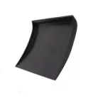 Hólapát Műanyag Fekete Sima  40*35 cm  (regran )