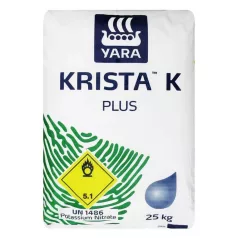   Káliumnitrát 25kg   YaraTera Krista K plus  ( 13,5%N , 45,5%K2O )