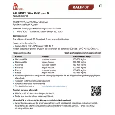 Kálisó (kálium-klorid 60%)1000kg BIG-BAG