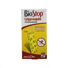 Légyfogó lap (2db/#) kicsi BIOSTOP