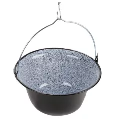 Bogrács 22 lit. zománcos