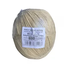 Kenderzsineg 2/1,75   200 gr   (20kg/doboz)