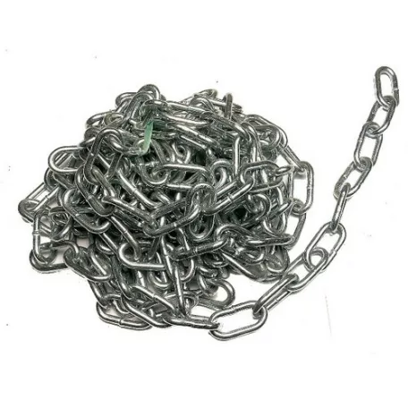 Lapos folyólánc   3 mm átmérő horganyzott /120m/