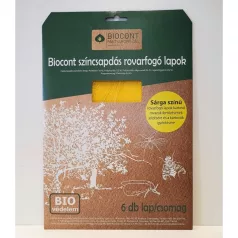 Rovarfogó lap Sárga A/4 (5db/#) BIOCONT