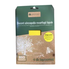 Rovarfogó lap Sárga A/5 (5db/#) BIOCONT