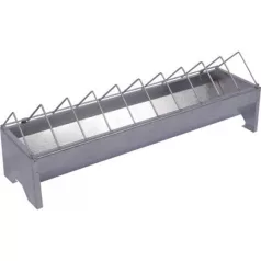 Csibe etető 12cm x  50cm Horganyzott