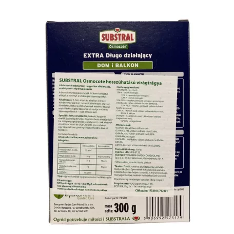 Substral osmocote hosszú hatású virágtrágya   300g