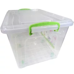 Tároló doboz  téglalap  16 literes  27*41*20cm magas