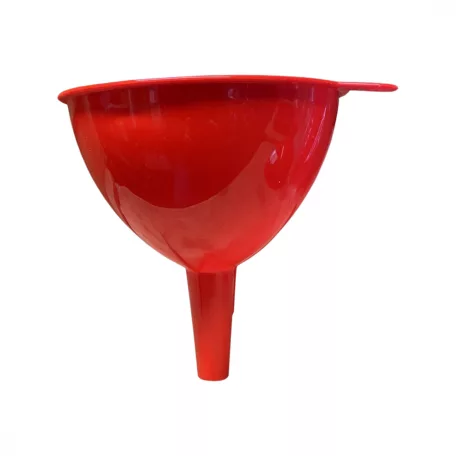 Tölcsér 21 cm  piros