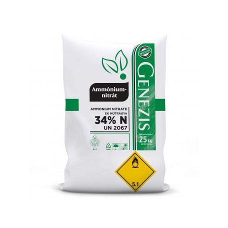 Ammonium-Nitrát 25 kg   34% Magyar