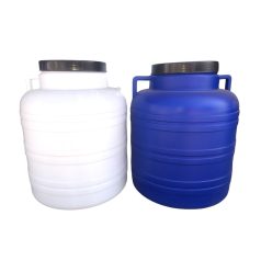 Hordó műanyag FÜLES 80literes fehér