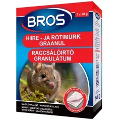 Rágcsálóírtó granulátum 140g (B1632) BROS