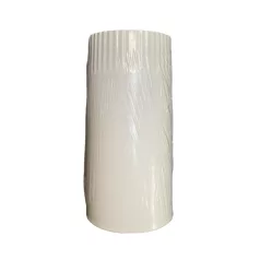 Füstcső fehér 120/25 zománcozott import