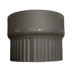 Füstcső szűkítő fekete 120/130mm