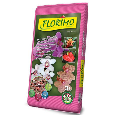 Florimo orchidea virágföld 3 l   10db/#