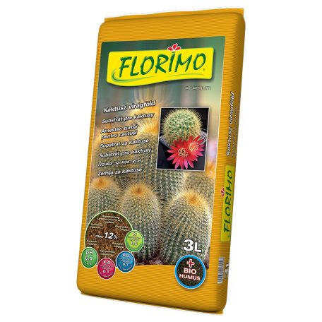 Florimo kaktusz virágföld 3 l   10db/#