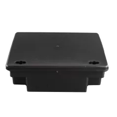 Patkány etetődoboz műa., fekete+kulcs(23*18,2*8,8cm) 6512