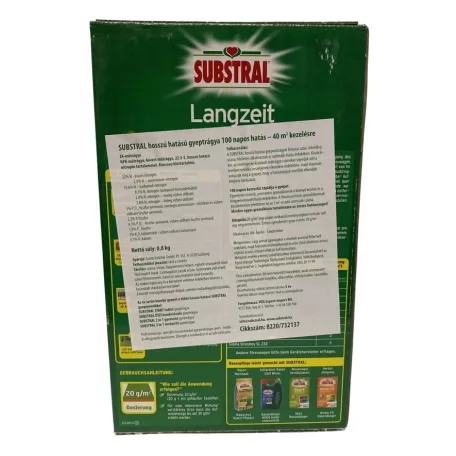 Substral gyeptrágya hosszú hatású/100napos/ 1kg 50m2