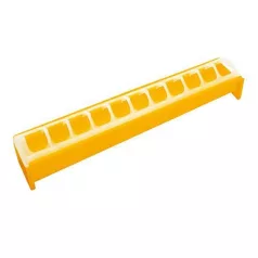 Csibe etető 30cm műanyag sárga /2170739/