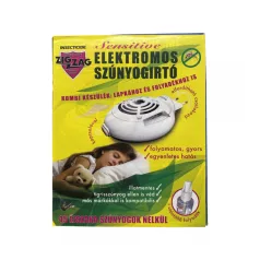   Elektromos szúnyogriasztó készülék 30ml folyadékkal ZIGZAG