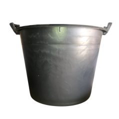 Műanyag Virágdézsa  70literes füllel,perforált /254432/