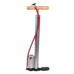 Bicikli pumpa kézi, nyomásmérővel 38x500 mm /256108/