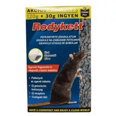 Rágcsálóirtó granulátum 150g RODYKETT CHEMIPEST