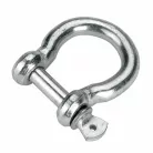 Kikötő szem 1/4" 6 mm egyenes 22241