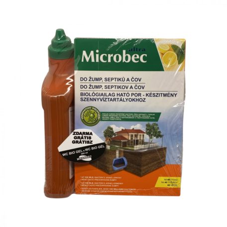 Microbec 1kg + ajándék Microbec Bio 500ml Wc gél BROS