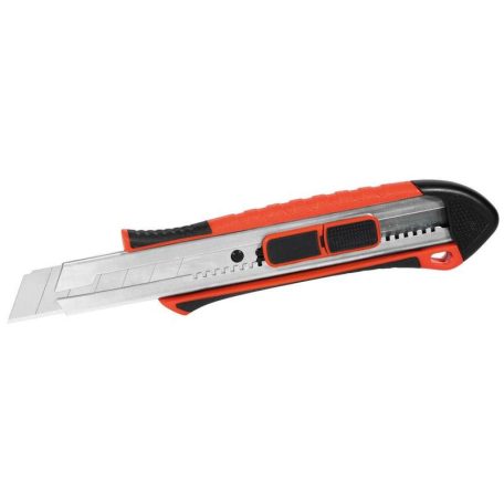 Tapétavágó kés,letörhető pengés,25mm,műanyag ház (222754)