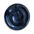 Fali hüvely + dugó 118-as zománcozott fekete