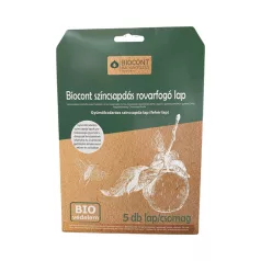 Rovarfogó lap Gyümölcsdarázs(fehér) BIOCONT
