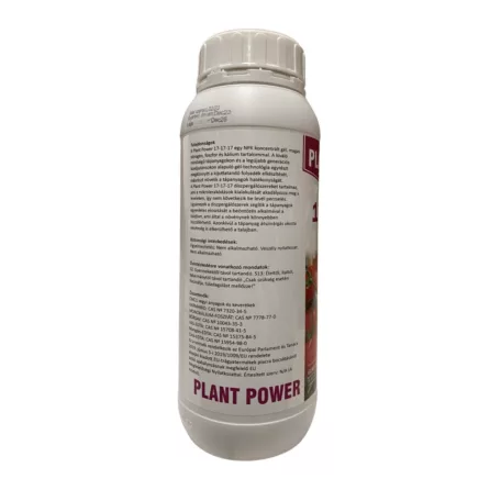 Műtrágya PlantPower 17-17-17 NPK Gél  1 liter