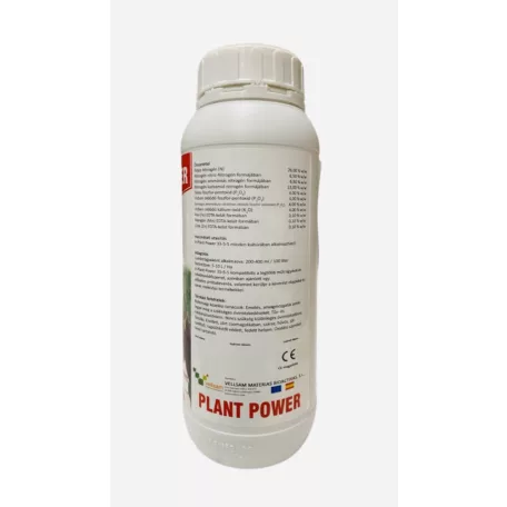 Műtrágya PlantPower 33-5-5  NPK Gél  1 liter
