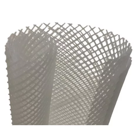 Facsemete védőrács Fehér  6x55cm Úv stabil  2db/egység ; 120db/zsák