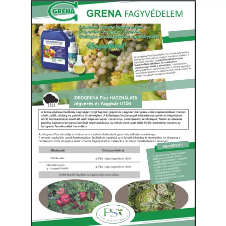 Idrogrena Plus Növénykondicionáló   1Liter (fagyvédelemre)