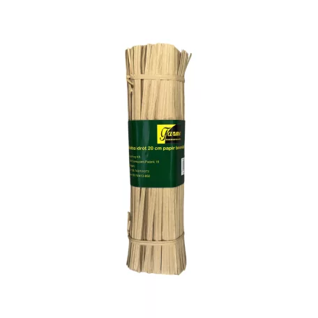 Kötöző natúr papír 20 cm  (1000db/csom) 50/#