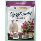 Gyapjú pellet bio 250 gr balkonládákba és cserepekbe