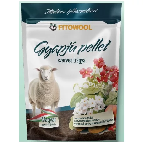 Gyapjú pellet bio  750 gr  általános