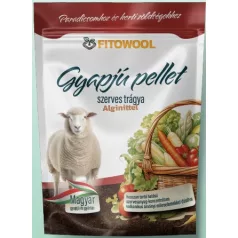   Gyapjú pellet bio  750 gr paradicsom és kerti zöldségekhez