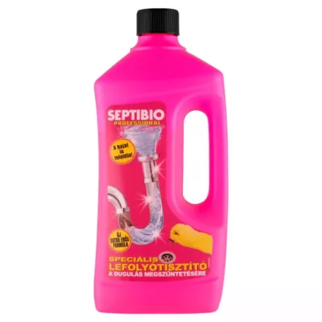 Septibio Speciális fürdőszobbai lefolyótisztító 800ml(hajcsomók ellen)