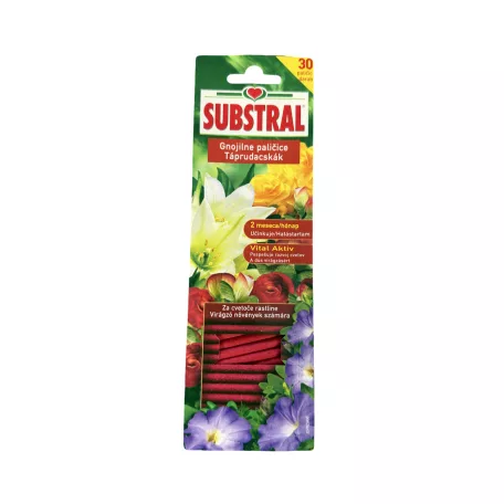 Substral táprúd 30db-os virágzó növényekhez