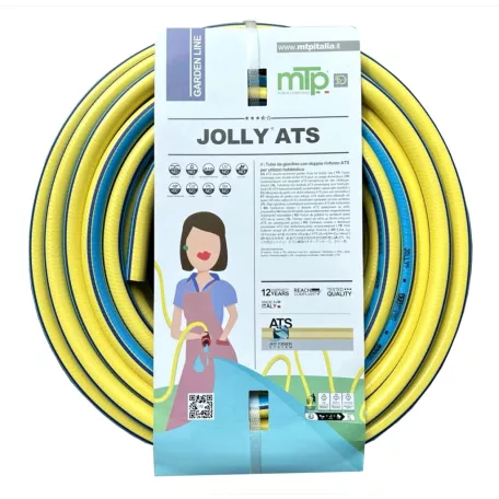 Locsolótömlő   1/2" 25m csavarodásmentes Jolly 4rétegű 3318