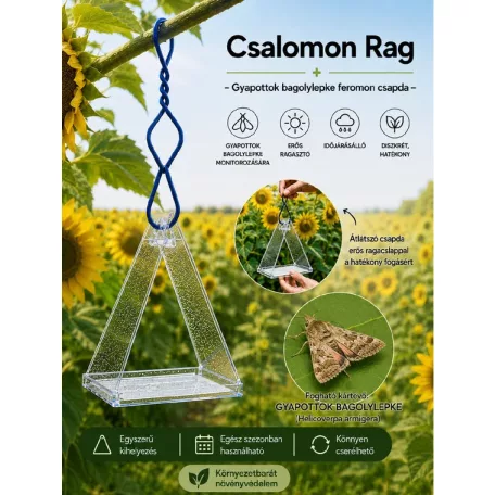 Csalamon Gyapottok-Bagolylepke Csapda  2db  ( RAG )